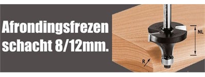 Afrondfrees HW met lager