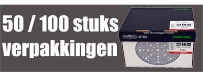 50 of 100 stuks verpakkingen