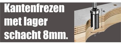 Kantenfrezen HW met lager