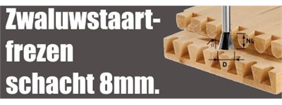 Zwaluwstaartfrezen HW