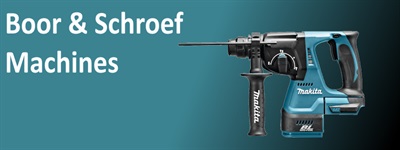 Boor en schroef machines