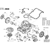 Bosch Indego M Zeichnungen und Teile | Ersatzteile Online 