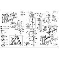 Dewalt Dcn891 Type 1 spare parts and technical drawings Kruis Powertools
