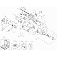 Dewalt Dw920k 2 Type 1 spare parts and technical drawings Kruis Powertools