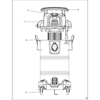 Dewalt Dxv30sa Type 1 spare parts and technical drawings Kruis Powertools
