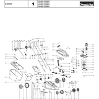 Makita Elm3800 Zeichnungen und Teile | Ersatzteile Online