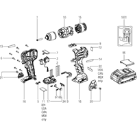 Metabo Sb 18 Lt Bl Zeichnungen und Teile | Ersatzteile Online
